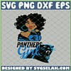 Carolina Panthers Girl SVG PNG DXF EPS 1