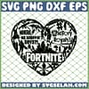 Fortnite Valentine Heart SVG PNG DXF EPS 1