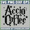 Harry Potter Accio Coffee Star SVG PNG DXF EPS 1