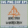 Harry Potter Deathly Hallows Boo You Whorecrux SVG PNG DXF EPS 1
