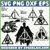 Harry Potter Deathly Hallows SVG PNG DXF EPS 1