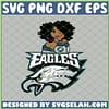 Philadelphia Eagles Girl SVG PNG DXF EPS 1