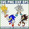 Super Sonic SVG PNG DXF EPS 1