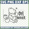 Winnie The Pooh Oh Bother SVG PNG DXF EPS 1