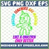 English Teacher Are Magical Like A Unicorn Lnly Better SVG PNG DXF EPS 1