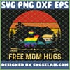 Free Mom Hugs Lgbt Pride Mama Bear Retro SVG PNG DXF EPS 1