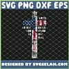 I Kneel At The Cross And Stand At The Flag American SVG PNG DXF EPS 1