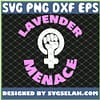 Lavender Menace Lesbian Lgbt Radfem SVG PNG DXF EPS 1