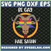 Satanism Lgbt Satan Gay Pride Homosexual Baphomet SVG PNG DXF EPS 1