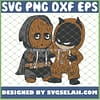 Baby Batman And Groot Guardians Of The Galaxy Costume SVG PNG DXF EPS 1