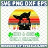 Baby Yoda St Patricks Day Hide Seek World Champion Vintage SVG PNG DXF EPS 1