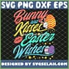 Bunny And Kisses Easter Wishes Easter Egg SVG PNG DXF EPS 1