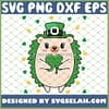 Cute Hedgehog St Patricks Day Costume SVG PNG DXF EPS 1
