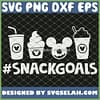 Disney Snack Goals SVG PNG DXF EPS 1