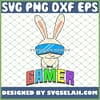 Easter Bunny Gamer Boy SVG PNG DXF EPS 1