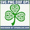 Leaf Clover Celtic Knot Shamrock SVG PNG DXF EPS 1