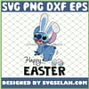 Stitch Happy Easter Raglan Disney Easter Egg SVG PNG DXF EPS 1