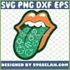 The Rolling Stones Tongue And Lip St PatrickS Day 2021 SVG PNG DXF EPS 1