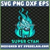 Imposter Songoku Among Us Super Cyan SVG PNG DXF EPS 1