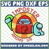 Shhh Red Cyan Green Among Us SVG Imposter Among Us SVG PNG DXF EPS 1
