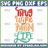 Thug Wife Mom Life Svg Funny MotherS Day Gift Svg 1 