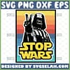 Stop Wars Logo Svg Starwars Darth Vader Peace Sign Hand Svg 1 