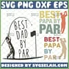 best dad papa by par svg bundle diy fathers day gift ideas golfer 1 