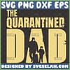 dad and son wearing mask quarantined svg fathers day quarantine svg 1 