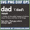dad definition svg funny fathers day svg