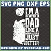 im a bearded dad like a normal dad just better svg fathers day svg