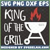 king of the grill svg fathers day apron design ideas for grill master