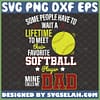 my favorite softball player calls me dad svg sport gifts for fathers day