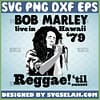 bob marley 1979 reggae svg singer svg