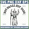 you shall not pass svg gandalf silhouette svg the hobbit and the lord of the rings inspired