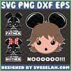 Mickey Star Wars Family SVG