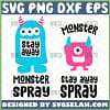 stay away monster spray svg