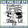 merry christmas shitter was full cousin eddie svg