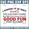 i know it is wet and the sun is not sunny but we can have lots of good fun that is funny svg
