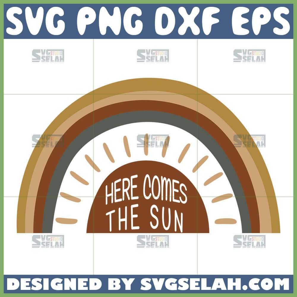 here comes the sun svg