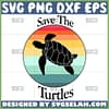 save the turtles vintage svg sea turtle svg
