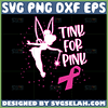 tink for pink svg tinker fairy breast cancer awareness svg