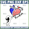 faith family freedom svg snoopy 4th of july svg