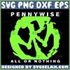 pennywise band svg pennywise all or nothing svg