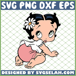 Baby Betty Boop SVG PNG DXF EPS 1