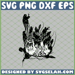Harry Potter Castle Hogwarts School SVG PNG DXF EPS 1