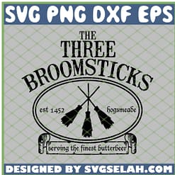 Harry Potter Three Broomsticks SVG PNG DXF EPS 1