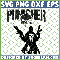 Punisher SVG PNG DXF EPS 1