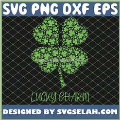 2021 Saint PatrickS Day Clover Lucky Charm SVG PNG DXF EPS 1