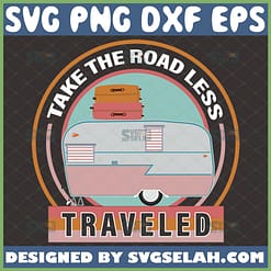 take the road less traveled svg