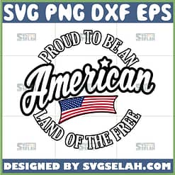 proud to be an american svg